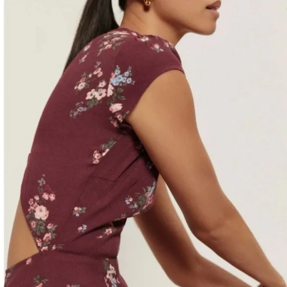 Reformation Gavin Midi Dress